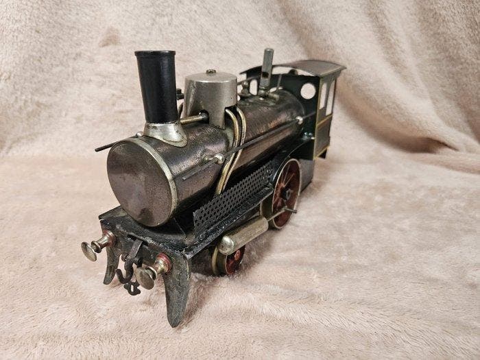 Unknown Manufacturer 0 - Stoomlocomotief (1) - Tin Toy Steam, Antiek en Kunst, Antiek | Speelgoed