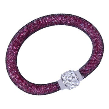 Fako Bijoux - Armband - Sterrenstof Disco Dots -, Verzenden, Nieuw