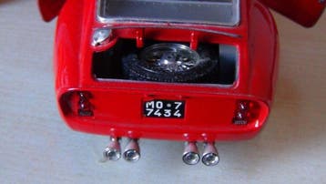 Bburago - Modelauto (4) - ferrari et lamborghini - diablo ,