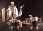 Demeyere - Koffieservies (4) - Verchroomd, Antiek en Kunst