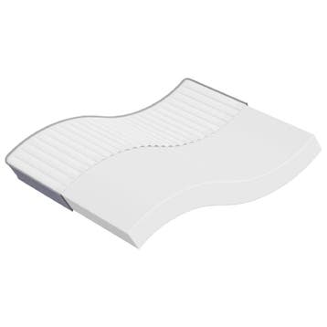 vidaXL Schuimmatras middelzacht 180x200 cm, Maison & Meubles, Verzenden