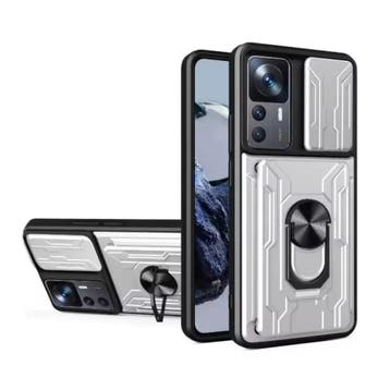 Xiaomi Redmi 11 Pro - Card Slot Hoesje met Kickstand en, Verzenden