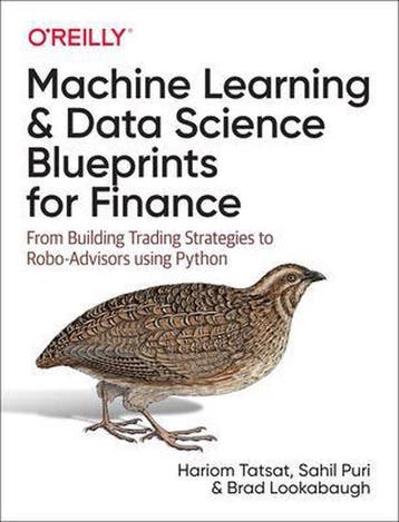 Machine Learning and Data Science Blueprints for Finance, Boeken, Verzenden, Zo goed als nieuw, Hariom Tatsat