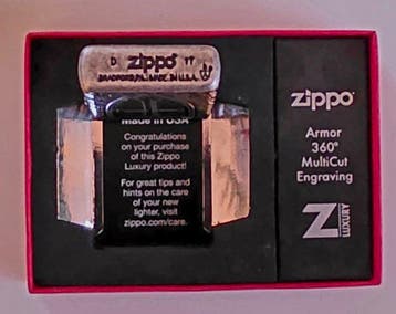 Zippo - Aansteker - Messing, Nieuw