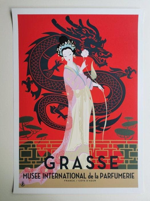 Monsieur Z - Grasse - Asie - 2020s, Antiquités & Art, Art | Dessins & Photographie