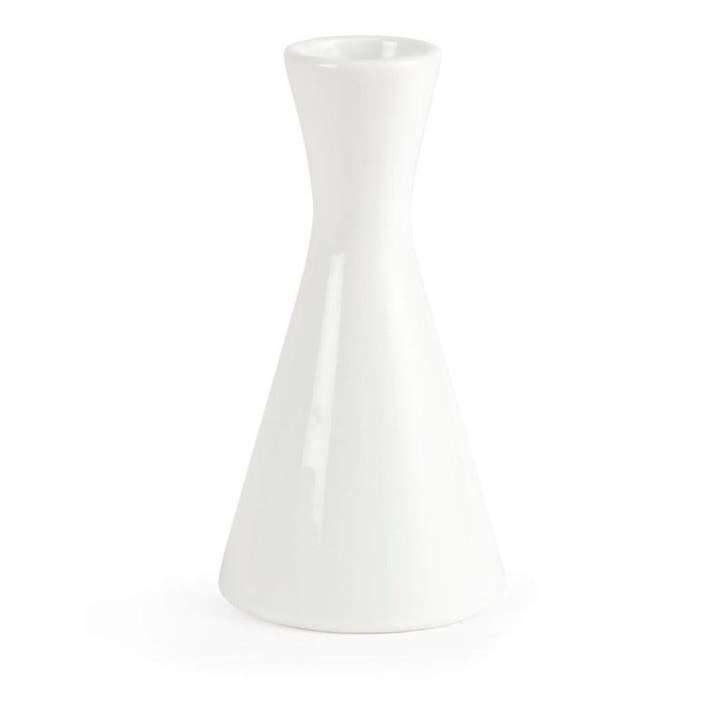 Vaasjes | WHITEWARE | Porselein | Wit | 6 Stuks | 140(h)mm, Zakelijke goederen, Horeca | Keukenapparatuur, Nieuw in verpakking