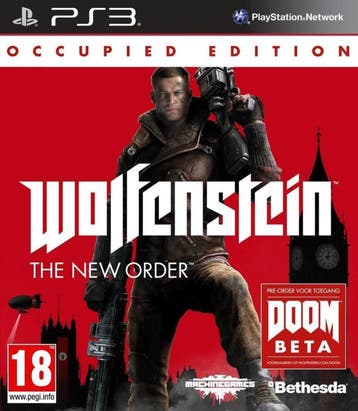 Wolfenstein the New Order Occupied Edition (ps3 tweedehands, Games en Spelcomputers, Games | Sony PlayStation 3, Ophalen of Verzenden