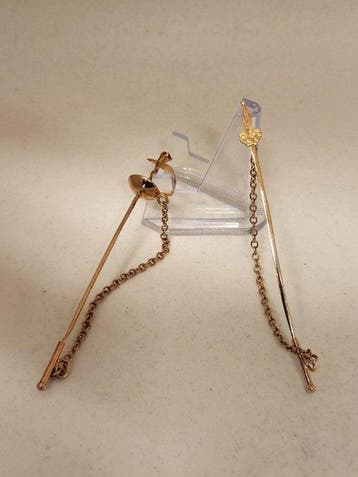 Sans prix de réserve - Ensemble de bijoux 2 pièces - 14