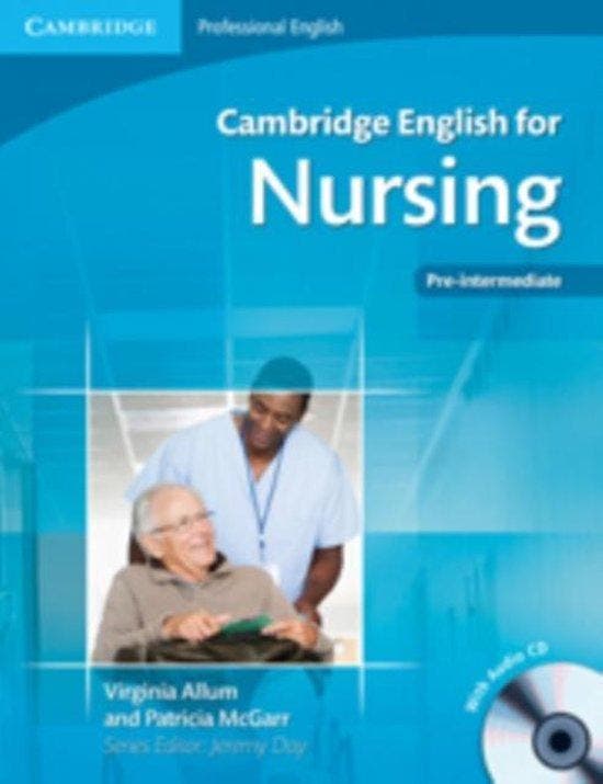 Cambridge English for Nursing Pre-intermediate Students Boo, Livres, Livres d'étude & Cours, Envoi