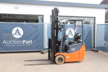 Veiling: Heftruck Toyota Traigo 24 Elektrisch 1300kg 2021, Ophalen
