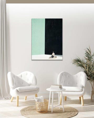 Clelia - Before the Dark Wall, Antiek en Kunst