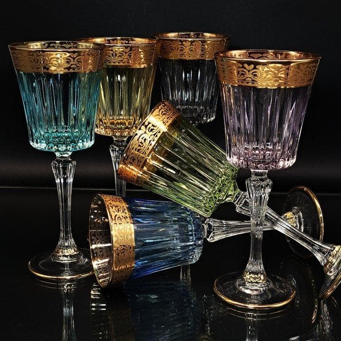 Artemisia - Wijnglas (6) - Kristal, Antiquités & Art, Antiquités | Meubles | Tables