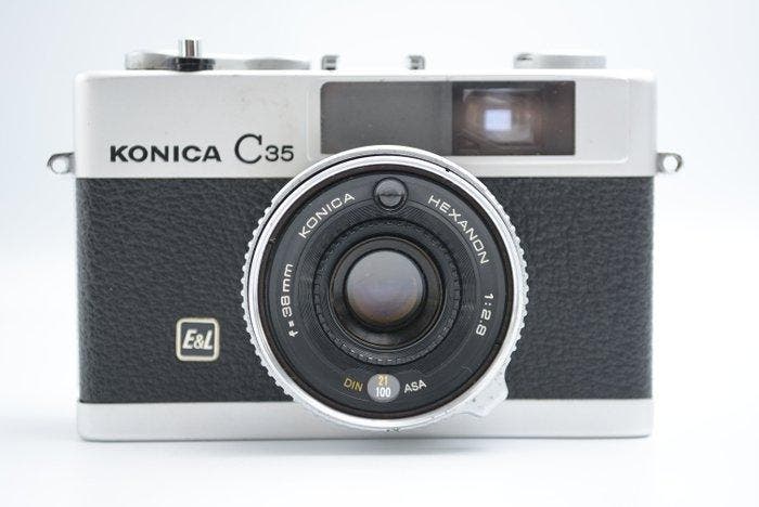 Konica C35 E&L with Hexanon 2,8/38mm | Analoge camera, TV, Hi-fi & Vidéo, Appareils photo analogiques