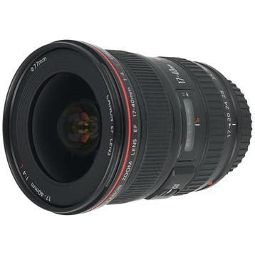 Canon EF 17-40mm F/4 L USM | Occasion, Ophalen of Verzenden, Nieuw