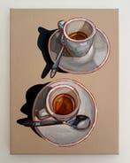 Cansu Rossi - Coffee Pop II - Oil painting