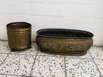 Jardinière (2) - Laiton - Cache-pot en laiton