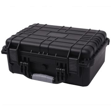 vidaXL Beschermende materiaalkoffer 40,6x33x17,4 cm zwart, Audio, Tv en Foto, Foto | Cameratassen, Verzenden, Nieuw