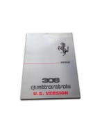 1983 FERRARI 308 GTS & GTB QUATTROVALVOLE INSTRUCTIEBOEKJE.., Ophalen of Verzenden