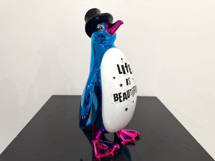 Van Apple - Penguin - Life Is Beautiful, Antiquités & Art, Art | Objets design