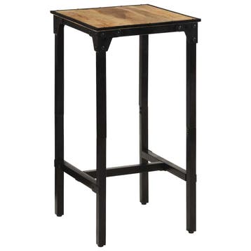 vidaXL Bartafel 60x55x107 cm massief ruw mangohout, Huis en Inrichting, Verzenden, Nieuw