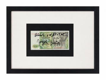Joseph Beuys (1921-1986) - 20 DM Banknote „Kunst = Kapital“