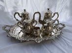 Koffie- en theeservies (7) - Zilver, Antiek en Kunst