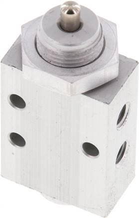 valve à tige universelle 3/2 M5 0-10bar/0-140psi, Verzenden