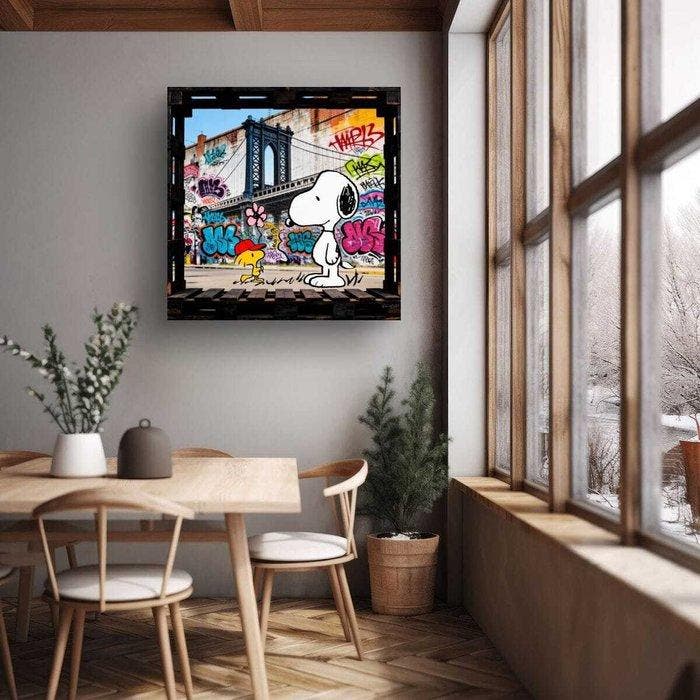 Urban3DArt (1971) - Snoopy Brooklyn Limited Edition, Antiquités & Art, Art | Objets design