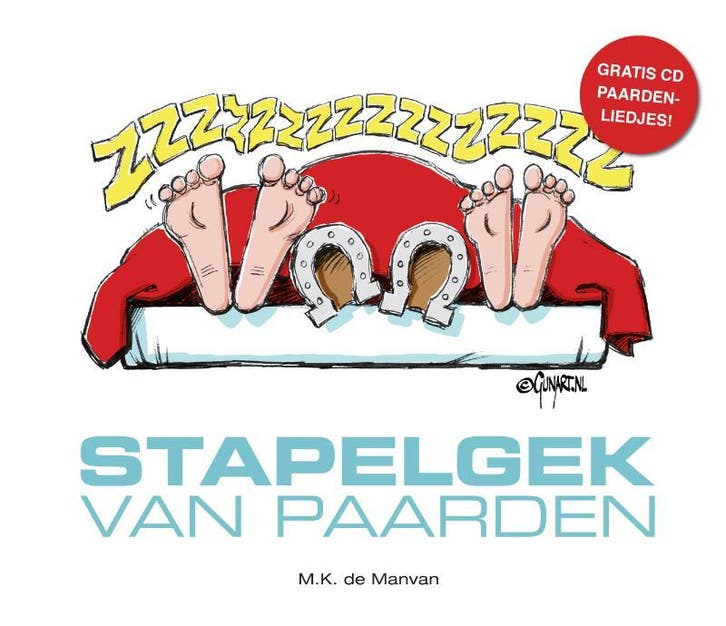 Stapelgek van paarden 9789082109528 M.K. de Manvan, Boeken, Stripverhalen, Gelezen, Verzenden