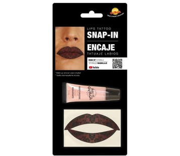Lip Tattoo Snap-In, Verzenden, Nieuw