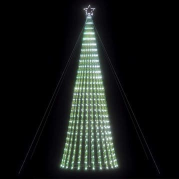 vidaXL LED-kerstboom 1028 LEDs koud wit 403 cm, Diversen, Kerst, Verzenden, Nieuw