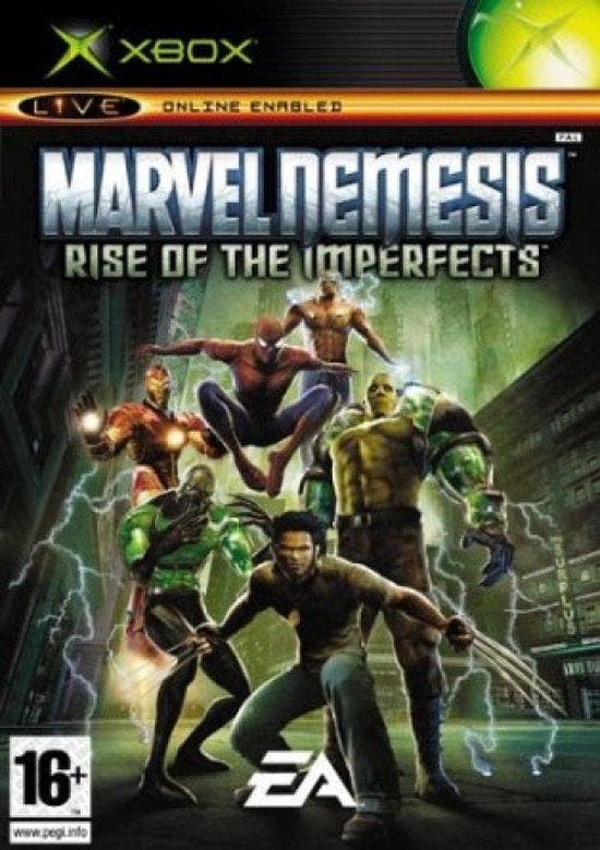 Marvel Nemesis Rise of the Imperfects (Xbox Original Games), Games en Spelcomputers, Games | Xbox Original, Zo goed als nieuw