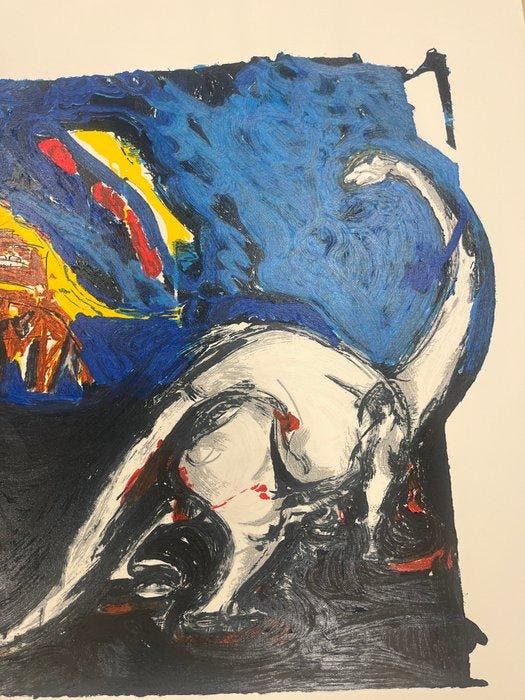 Mario Schifano (1934-1998) - Innocenza figurata, Antiquités & Art, Antiquités | Autres Antiquités