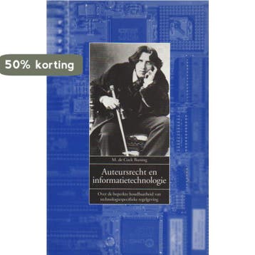 Auteursrecht en informatietechnologie 9789075727739, Verzenden, M . de Cock Buning