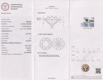 Bague de fiançailles - 14 carats Or rose - 2.32ct. tw.