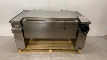 RVS MKN : plat à rôtir basculant, 116 litres, 14,6 kW / 32, Verzenden