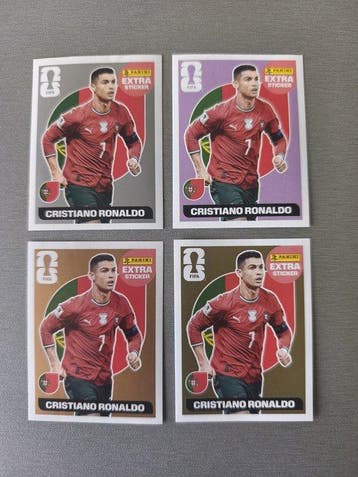 2026 Panini World Cup Stickers Cristiano Ronaldo Extra
