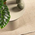 vidaXL Vloerkleed ZIZUR beige binnen en buiten 120x170 cm, Verzenden, Nieuw