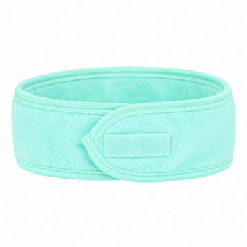 Make-Up Haarband 8cm – Verstelbaar met Klittenband – Groen, Nieuw