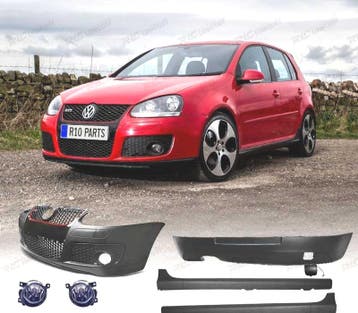 KIT CARROSSERIE VOLKSWAGEN VW GOLF V 5 LOOK GTI + PHARES, Autos : Pièces & Accessoires, Verzenden, Neuf