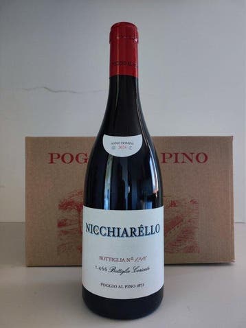 2024 Poggio al Pino 1872, Nicchiarello Rosso - Toscane IGT -, Nieuw