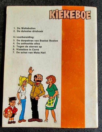 Kiekeboe 2 - De duivelse driehoek - 1 Album - EO - 1979, Nieuw