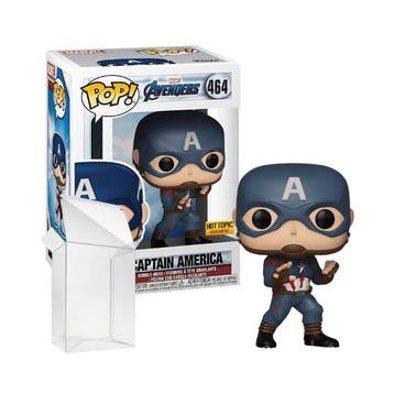 Funko Pop!  Avengers - Captain America #464 Hot Topic, Verzenden