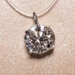 Hanger - 14 karaat Witgoud - 2.01ct. tw. Diamant (Lab-grown)