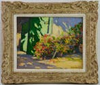 Paul-Louis Mestrallet ne en 1886. - Un coin de jardin.