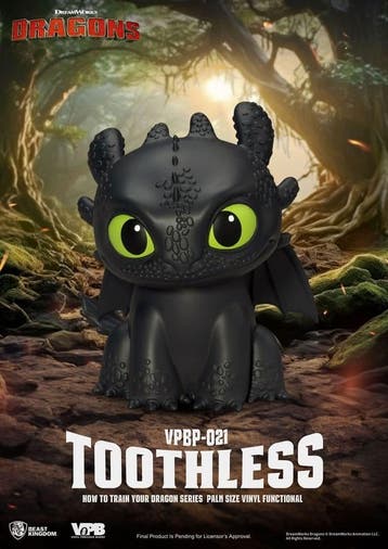 How to Train Your Dragon Piggy Vinyl Bank Toothless 12 cm, Ophalen of Verzenden