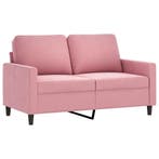 Roze 2-zitter 120cm | OP = OP | Budget-deal! (bank), Huis en Inrichting, Zetels | Zetels, Overige materialen, Verzenden, Minder dan 75 cm