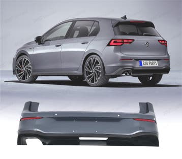 PARE-CHOCS ARRIÈRE VOLKSWAGEN VW GOLF 8 LOOK GTD PDC, Autos : Pièces & Accessoires, Carrosserie & Tôlerie, Verzenden, Neuf