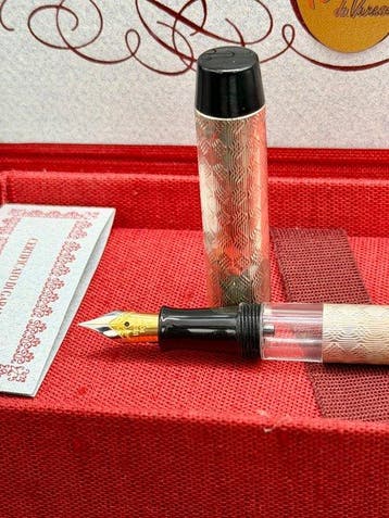 Ferrari da Varese - Argento Massiccio Guilloché - Stylo à, Nieuw