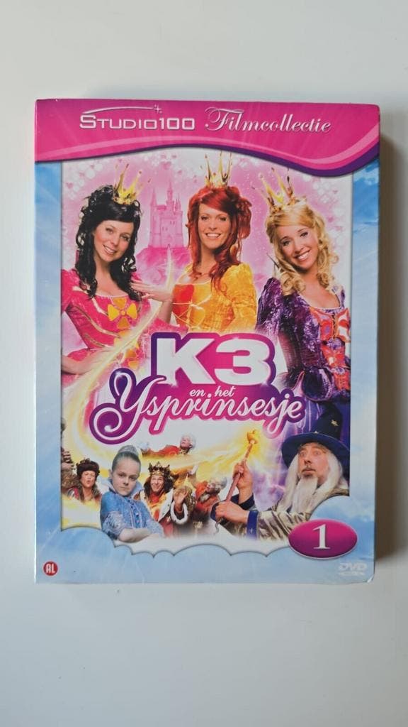 K3 EN HET IJSPRINSESJE (IN SEAL) (DVD), Cd's en Dvd's, Dvd's | Overige Dvd's, Gebruikt